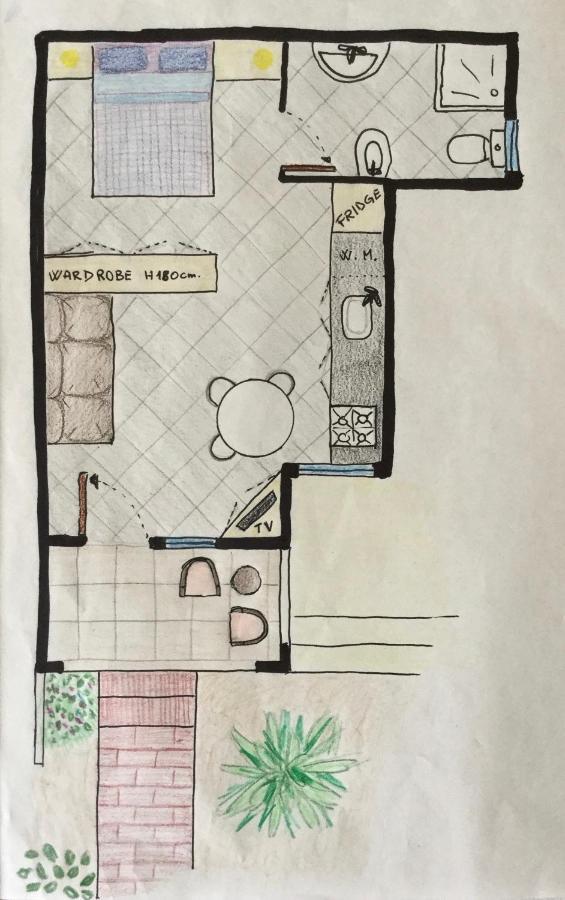 Apartmán Beyt Alzohour - Casa Dei Fiori Dahab Exteriér fotografie